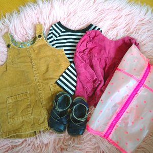 Box of goodies. H&M, Saltwater, Cat & Jack.18m